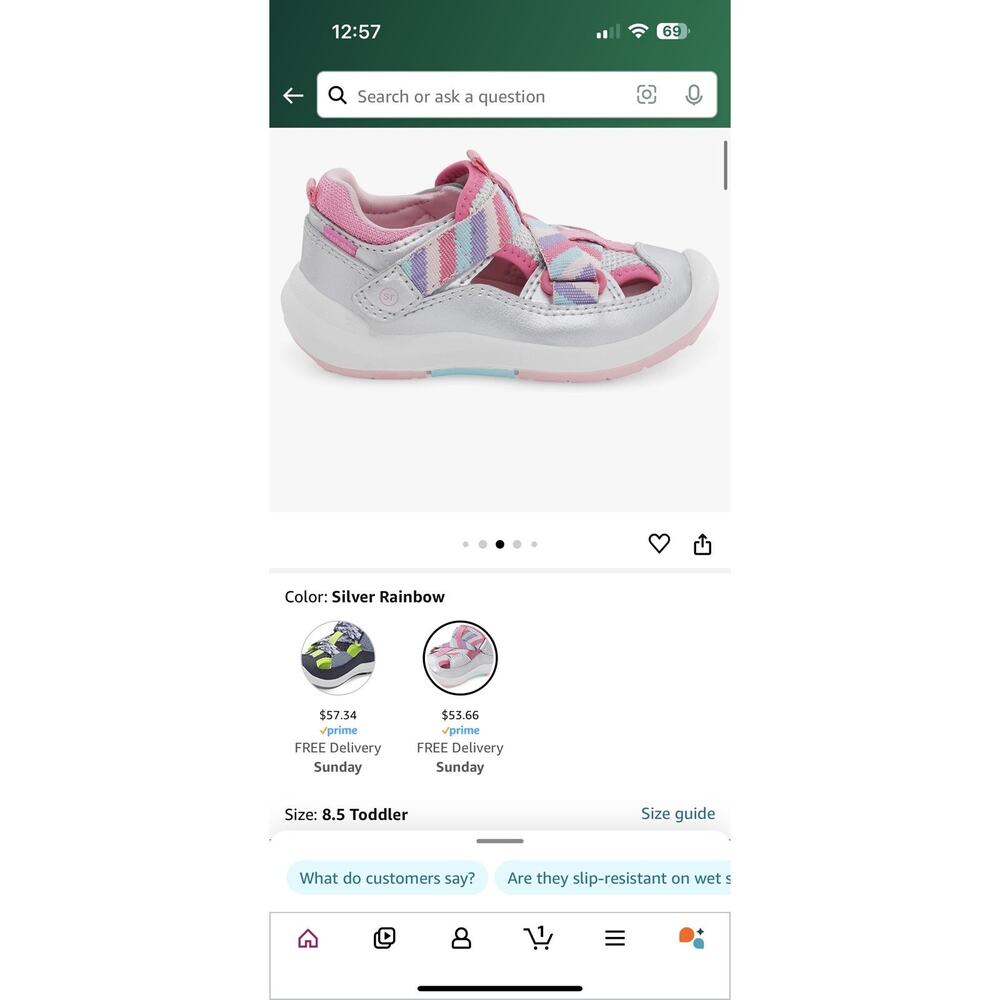 Stride Rite Unisex-Child SRTech Wade Sandal